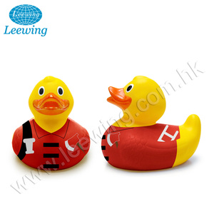 Juguete de Baño de Goma, Bombero Héroe, Pato de Bombero, Juguete de Oficios, Gran Venta - Product Image 1