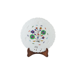 Assiettes à incrustation de marbre, la plus belle, 3d - Product Image 1