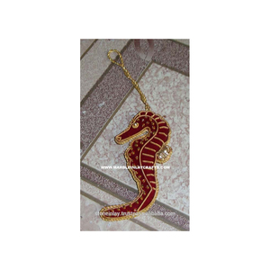 Christmas Tree Sea Horse Shape Hang Ornament for New Year - Product Image 1