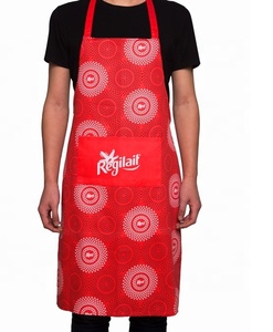 ผ้ากันเปื้อนสำหรับเชฟทำสวนผ้ากันเปื้อนแขนกุดทำจากผ้าฝ้ายพิมพ์โลโก้ได้ตามต้องการสำหรับผู้ซื้อเชิงพาณิชย์ - Product Image 5