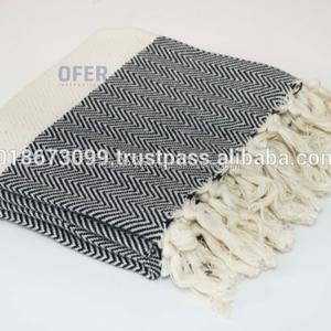 Chevrons Chevron serviette Turque couverture, plage, 100% coton couvertures, peshtemal hammam - Product Image 5