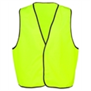 เสื้อกั๊กนิรภัยผ้าโพลีเอสเตอร์แบบใช้แล้วทิ้งเสื้อกั๊กเพื่อความปลอดภัยในการก่อสร้างสนามบินป้องกันไฟฟ้าสถิตย์ระบายอากาศได้ดีกันน้ำ - Product Image 3