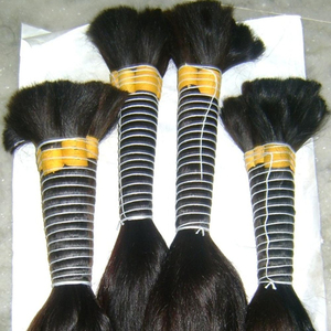 Extensiones de cabello humano a granel natural 12A superventas, extensiones de trama de estilos Afro Wave indio de buena calidad del sur de la India - Product Image 2