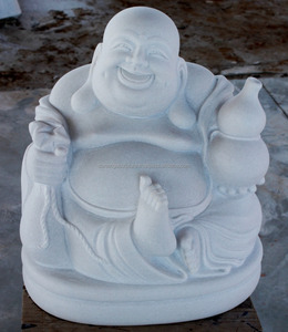 Estatua de Buda personalizada al por mayor de Vietnam, estatuas de Buda al aire libre, estatuas de Buda de piedra, estatua de Buda riendo, decoración del hogar - Product Image 2