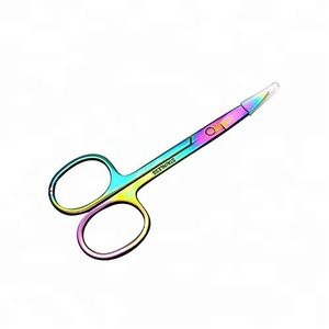 Tijeras de Manicura Multicolores de la Mejor Calidad, Tijeras de Uñas Profesionales de Acero Inoxidable - Product Image 1