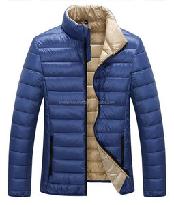 <b>Men's</b> Custom High Quality Lightweight Stand Collar <b>Puffer</b> <b>Jacket</b> - Product Image 1