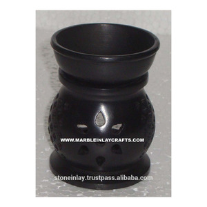 Pure Soapstone Tea-Light Aroma <b>Oil</b> Burner - Product Image 1