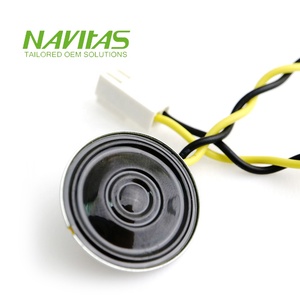 Assemblage de câble de haut-parleur personnalisé 2 broches 2.5mm pas 24AWG - Product Image 2