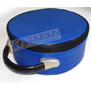 Estuche Masonic Regalia Crown con delantal de cuero y tela bordados, así como cuello - Product Image 1