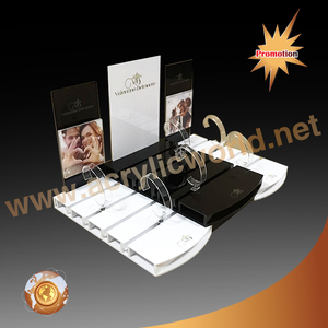 Caja de exhibición de acrílico con Clip C para reloj de pulsera, estante, Perspex, joyería con Base sólida, pantallas de reloj - Product Image 5