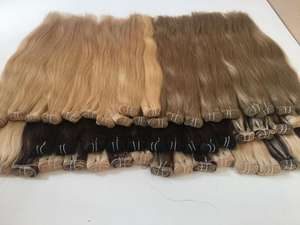 Superventas para extensiones de cabello Remy Ombre 4-60 Piano 6-613 Color platino trama de piel trama única cabello humano de la más alta calidad - Product Image 4