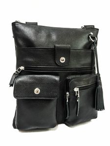 Bolso de mano de cuero Premium para mujer, bolso con asa superior suave con acabado clásico y interior espacioso para trajes diarios - Product Image 3