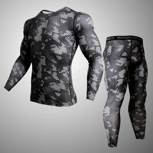 Custom logo Design High Quality Rashguard Wholesale Short Sleeve MMA Rash Guard <b>Bjj</b> Custom Printed Clothing Mens Rash Guard Set - Product Image 4