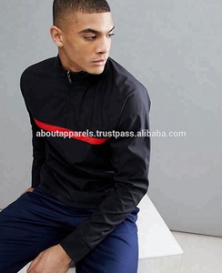 Anorak en nylon léger en vrac personnalisable OEM coupe-vent imperméable à capuche vestes fourrure grande taille fermeture éclair hiver polyester - Product Image 3