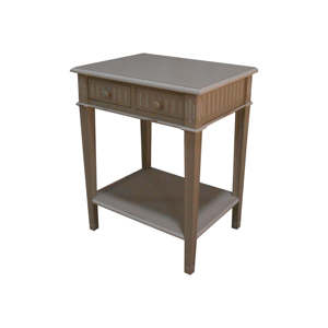 Meubles d'Indonésie-Meubles de table console en bois Frenchs Shabby - Product Image 1