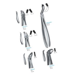 Dental Extraction Forceps Tooth Extracting <b>Pliers</b> <b>Set</b> English Pattern Surgical Instrument Stainless Steel with Custom Packaging - Product Image 3
