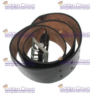 Cinturón Alemán Negro de Doble Hebilla |   Cinturón de Hebilla de Aleación con Piel de Vaca Personalizado al por Mayor - Product Image 5