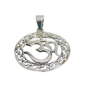 Nuevo patrón 2025 Om Lord 925 Plata colgante liso joyería plata esterlina sólida joyería fina colgantes y dijes venta en línea - Product Image 1