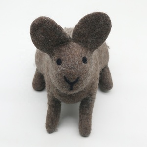 Conejo nepalí hecho a mano 100% lana bebé juguete Unisex juguetes educativos de aprendizaje 2-4 años uso ligero regalo perfecto niños MOQ 100 Uds - Product Image 1