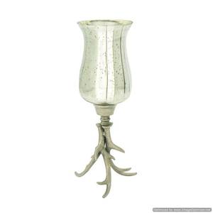 Portavelas de diseñador Vidrio Metal Lujo Mejor calidad Estándar moderno Nuevo diseño Decoración Portavelas - Product Image 1