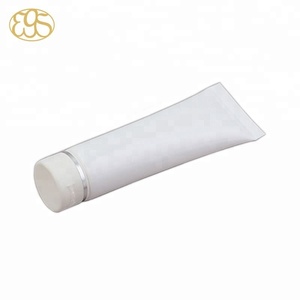 Tubo de plástico cosmético para crema de manos, esencia de loción, cuidado de la piel, material de caña de azúcar PCR, tubo exprimible respetuoso con el medio ambiente, tapa superior abatible - Product Image 3