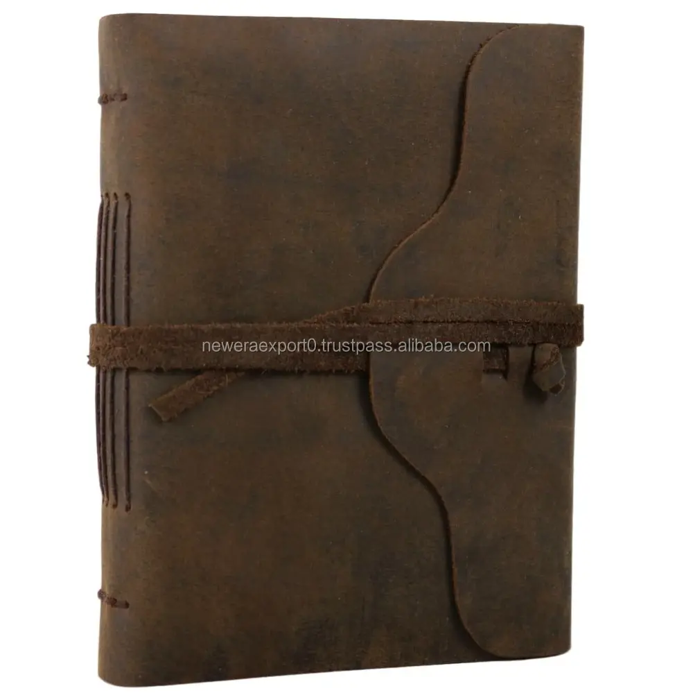 Vintage leather Cover Journal With Eco-Friendly Handmade Paper Diary sketch books dairies blank books vintage paper journals