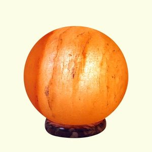 Lámpara de cúpula de sal del Himalaya con base de madera tallada de alta calidad Estilo Feng Shui elaborado a partir de bloques de sal premium-Sian Enterprises - Product Image 6