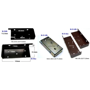 Soporte de Hierro Resistente con Acabado en Zinc Amarillo para Muebles de Dormitorio Tradicionales, Herraje para Cama - Product Image 2