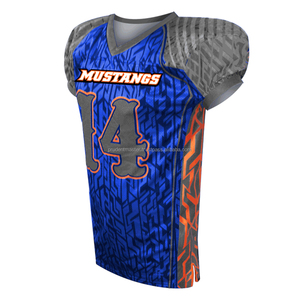 Uniformes de Fútbol Americano Personalizados para Hombre, Talla Grande, Transpirables, con Tela Tackle Twill - Product Image 3