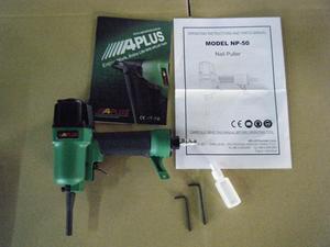 APLUS-extractor de uñas de aire NP-50 para palés de reciclaje, vástago 2,0-4,0 - Product Image 4