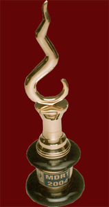 Trophée en aluminium avec la technique de soudure matérielle en métal de base - Product Image 2