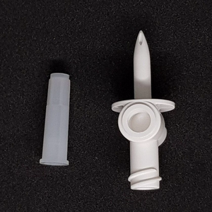 วาล์วแบบไม่มีรูระบายอากาศขนาดเล็ก อุปกรณ์การแพทย์พลาสติก ตัวเชื่อมต่อขวดน้ำเกลือแบบเข็มสำหรับการให้สารน้ำทางหลอดเลือดดำ ตัวกรองแบบไม่ผ่านการฆ่าเชื้อ - Product Image 6