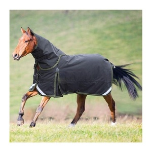 Couverture pour cheval en coton ou polyester de haute qualité, confortable et respirante, disponible dans de nombreuses couleurs et motifs - Product Image 1