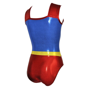 Leotardos de gimnasia rítmica para niñas, mallas sin mangas hechas a medida - Product Image 2