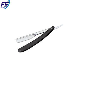 Maquinilla de afeitar recta para corte de barba, navaja plegable de acero inoxidable, Manual tradicional, para salón de barbería - Product Image 5