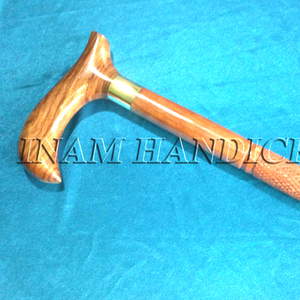 Bastones de madera con mango de madera para caminar para ancianos, bastones de madera con mango de madera - Product Image 3