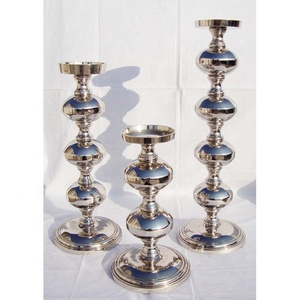 Portavelas de boda de nueva llegada portavelas de metal para decoración del hogar soporte de velas de gran venta - Product Image 1