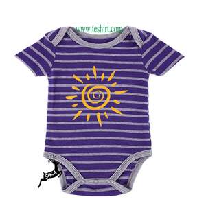 Ropa de Bebé Orgánica de Bambú, Body Estampado para Bebés y Niños Pequeños, Unisex, con Botones a Presión, Verano, OEM, Venta al por Mayor, Tirupur - Product Image 4