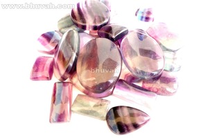 Gema de fluorita para cabujón - Product Image 2