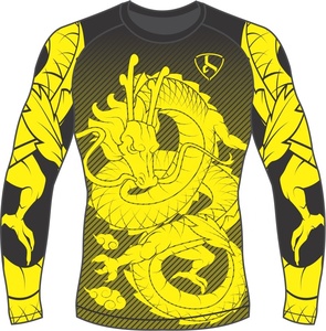 Camiseta de Manga Larga para Hombre, con Estampado por Sublimación, Compresión, Secado Rápido, Spandex/Nailon, Agradable al Tacto, Color y Logotipo Personalizables - Product Image 6