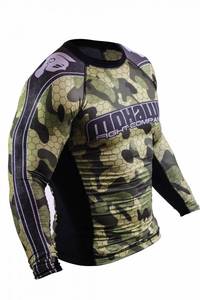 COMPRESSION USURE IMPRESSION MMA CUSTOM RASH GUARD PROFESSIONNEL SURFING ET ARTS MARTIAUX PRATIQUE - Product Image 2