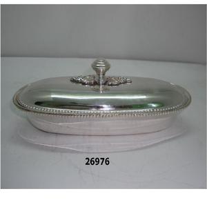 Brass Silver Plated Dish - Product Image 1