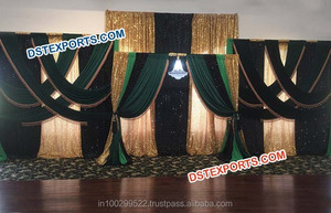 Boda de la estampilla Sangeet etapa decoración último de escenario de boda decoración - Product Image 6