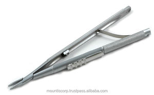 Porte-lame Castroviejo pour instruments chirurgicaux manuels, en acier inoxydable, certifié CE, dispositif médical de classe II, garantie 1 an - Product Image 2