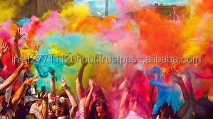 <b>Color</b> Run <b>Powder</b> <b>Holi</b> <b>Powder</b>, Non-toxic <b>Organic</b> <b>Holi</b> <b>Powder</b> 100gm Bag Packing - Product Image 2