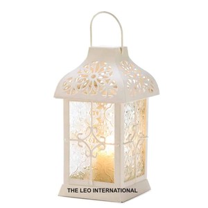 Linterna antigua de diseño único 1/6, farol de madera decorativa Vintage con tapa de Metal, precio al por mayor - Product Image 1