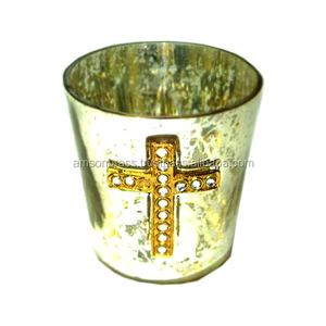 Bougeoir votif seau coeur avec poignée Design décoratif fer métal chauffe-plat fabricant de support votif - Product Image 3