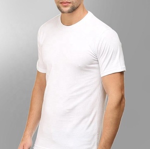<b>White</b> <b>t</b> <b>Shirt</b> Plain 100% Cotton - Product Image 3