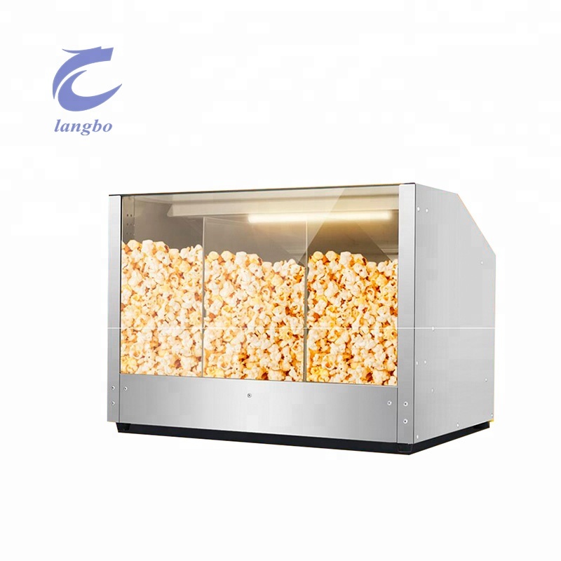 Коммерческий витрина для попкорна/подогреватель попкорна/витрина для подогрева попкорна