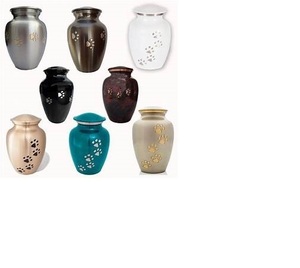 Urna de cremación de mascotas pata tamaño mediano - Product Image 1